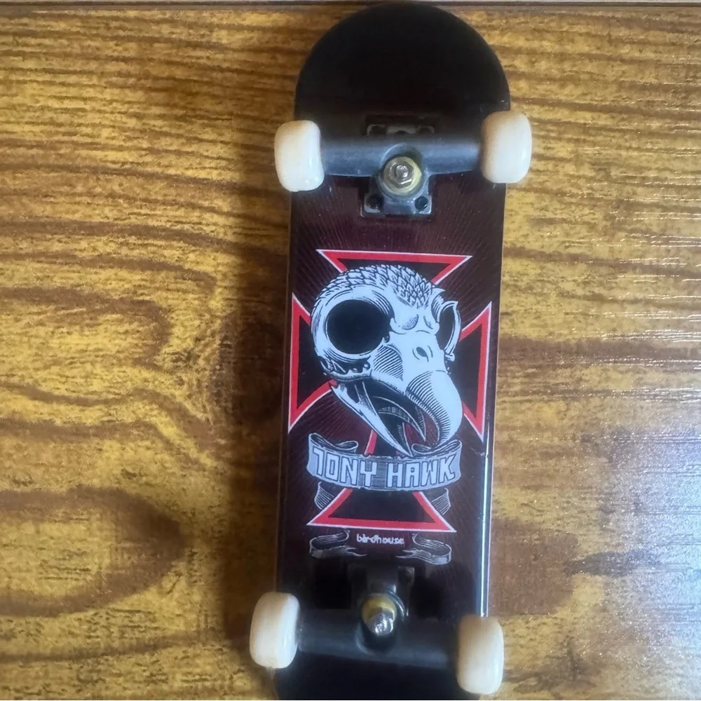 Tony Hawk Birdhouse Tech Deck‎ Vintage Fingerboard 96Mm Skull Graphic